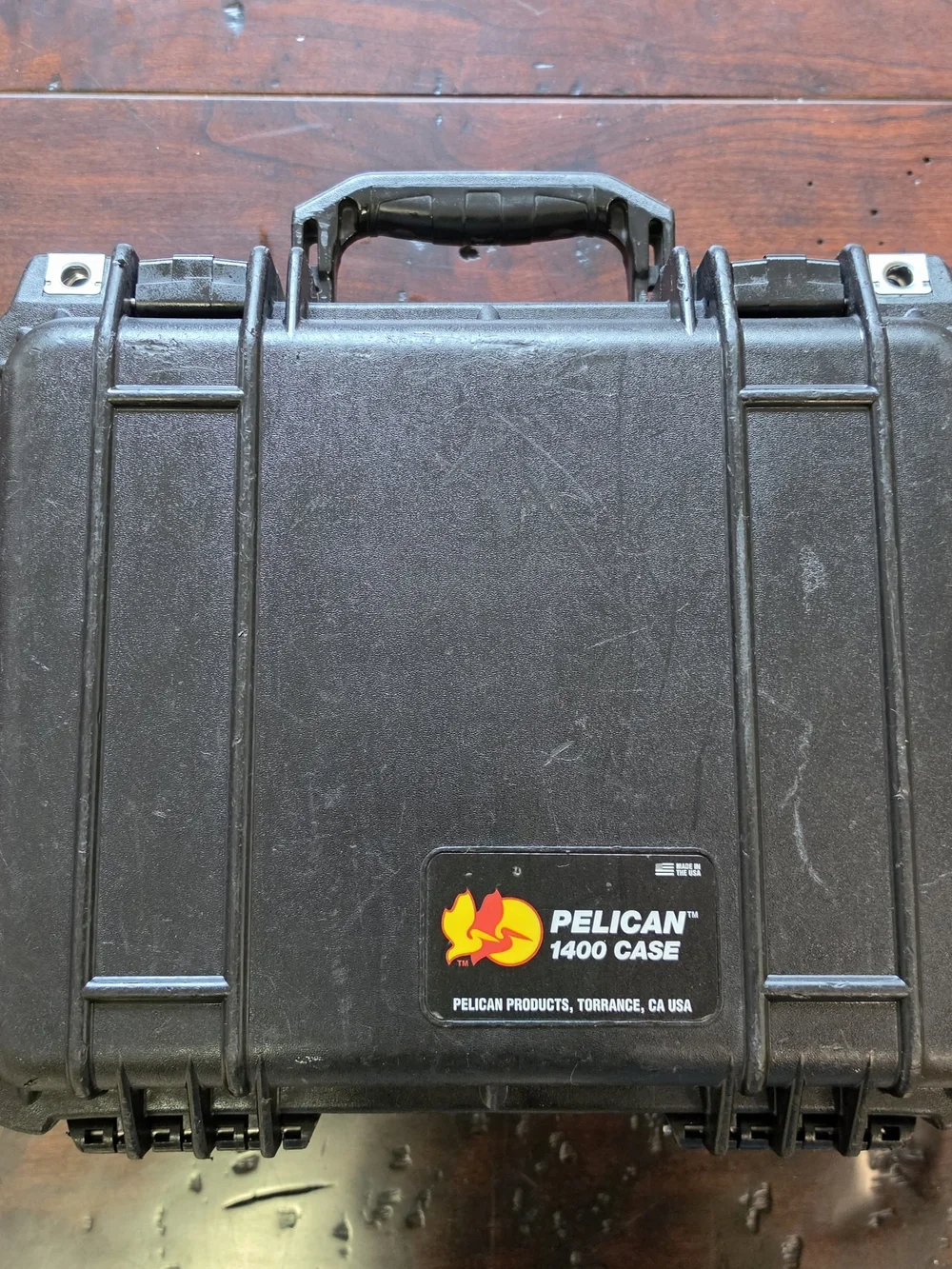 Used Pelican 1400 Case With Custom Foam